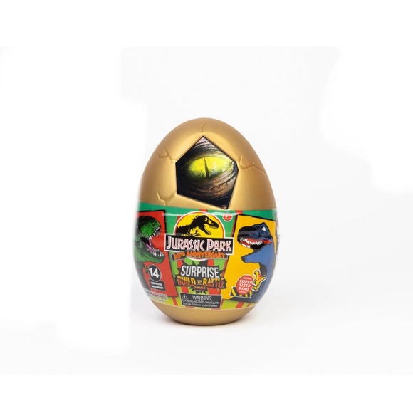 Dinosaur Jurassic Park Captivz 30th Anniversary Edition Surprise Eggs 3 Count - Picture 2 of 3